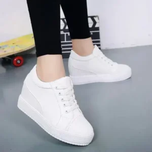 Juneris Women'S Fashion Platform Platform Sneakers