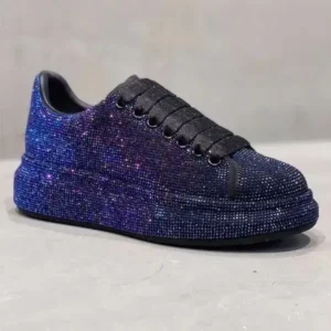 Juneris Night Star Rhinestone Platform Sneakers