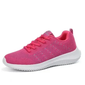 Juneris Women Leisure Lace Up Sneakers Shoes