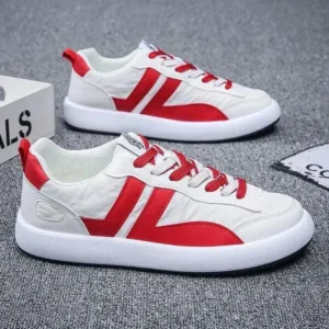 Juneris Men Fashion Color Matching Low Top Shoes