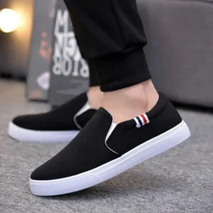 Juneris Men Casual Breathable Flat Canvas Shoes