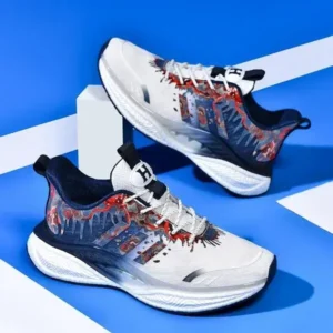 Juneris Men'S Fashion Shock-Absorbing Breathable Running Sneakers