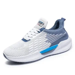 Juneris Men'S Fashion Hollow Color Matching Breathable Running Sneakers