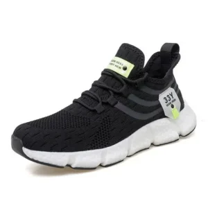 Juneris Men Fashion Breathable Color Block Lightweight Sneakers